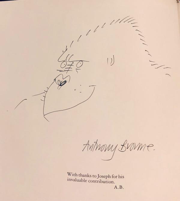 Anthony Browne - ZOO - Signed with Original Drawing