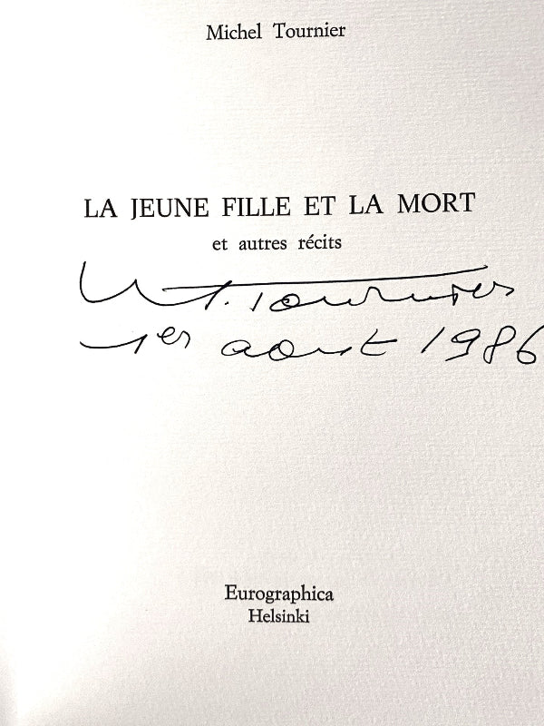 Michel Tournier - La Jeune Fille et la Mort