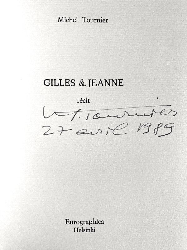 Michel Tournier - Gilles et Jeanne