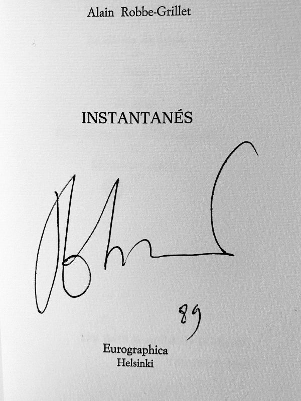 Alain Robbe-Grillet - Instantanés