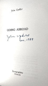 John Updike - Going Abroad