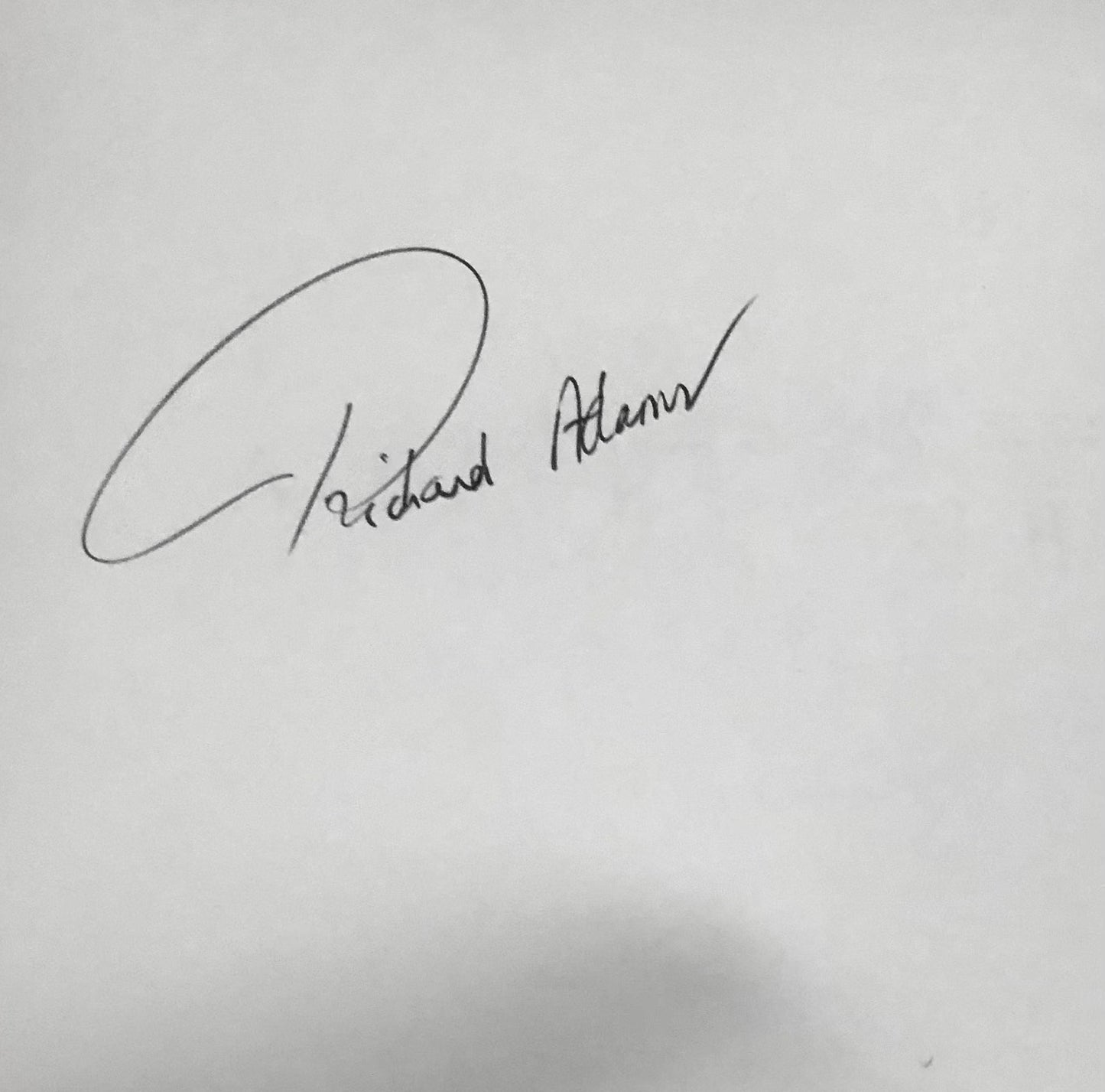 Richard Adams - The Legend of Te Tuna - Presentation Copy, Signed & Inscribed
