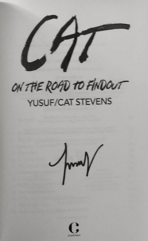 CAT STEVENS/YUSUF ISLAM - The Autobiography, Signed