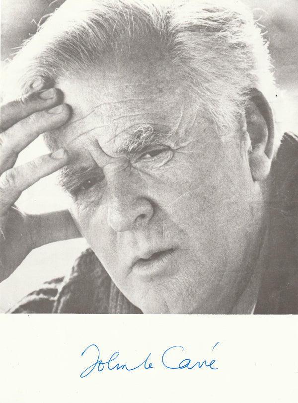 JOHN Le CARRE - Autograph Letter & Signed Photo