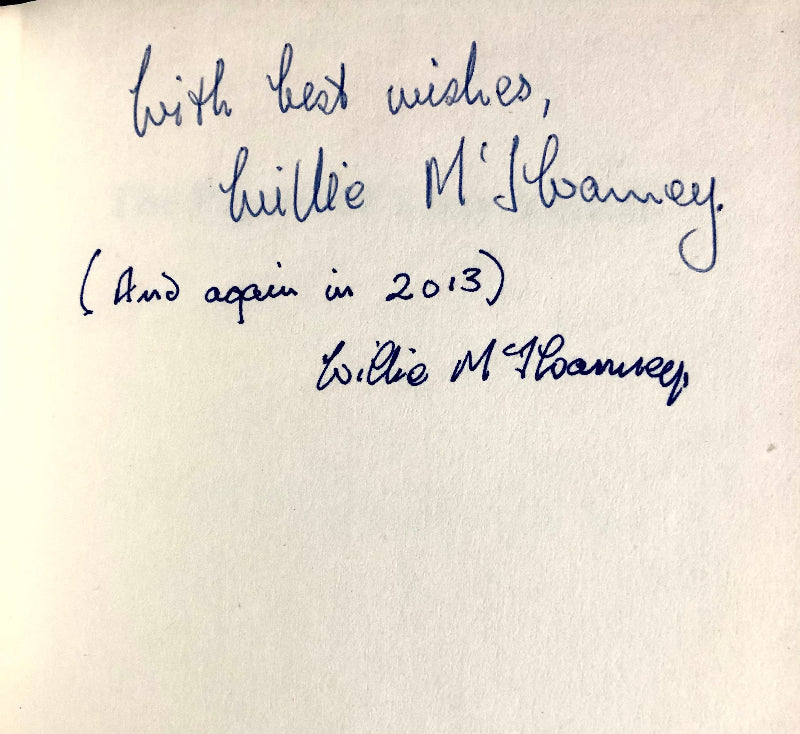 William McIlvanney - The Papers of Tony Veitch - Signed Twice