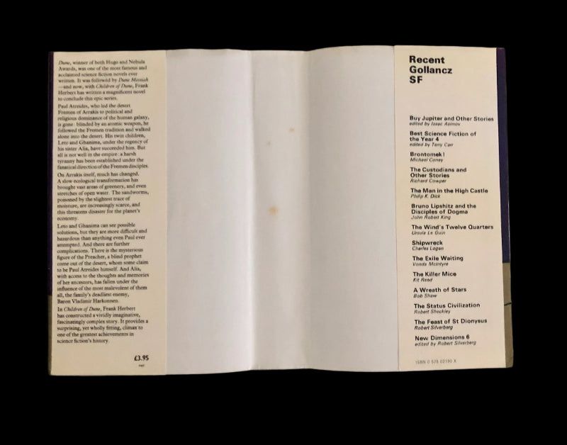 Frank Herbert - CHILDREN OF DUNE - First UK Edition - SALE ITEM!