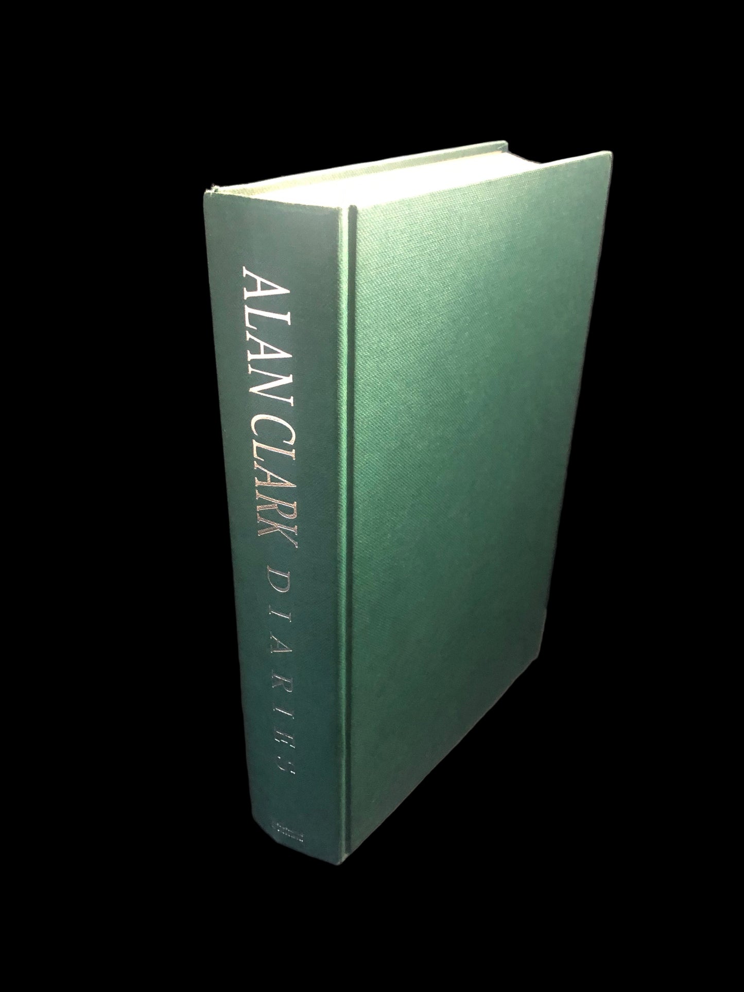 Alan Clark - DIARIES - First UK Printing, Signed & Dated