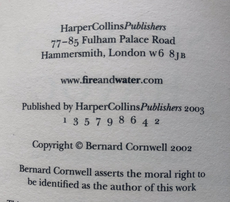 HarperCollins Publishers information and copyright details.
