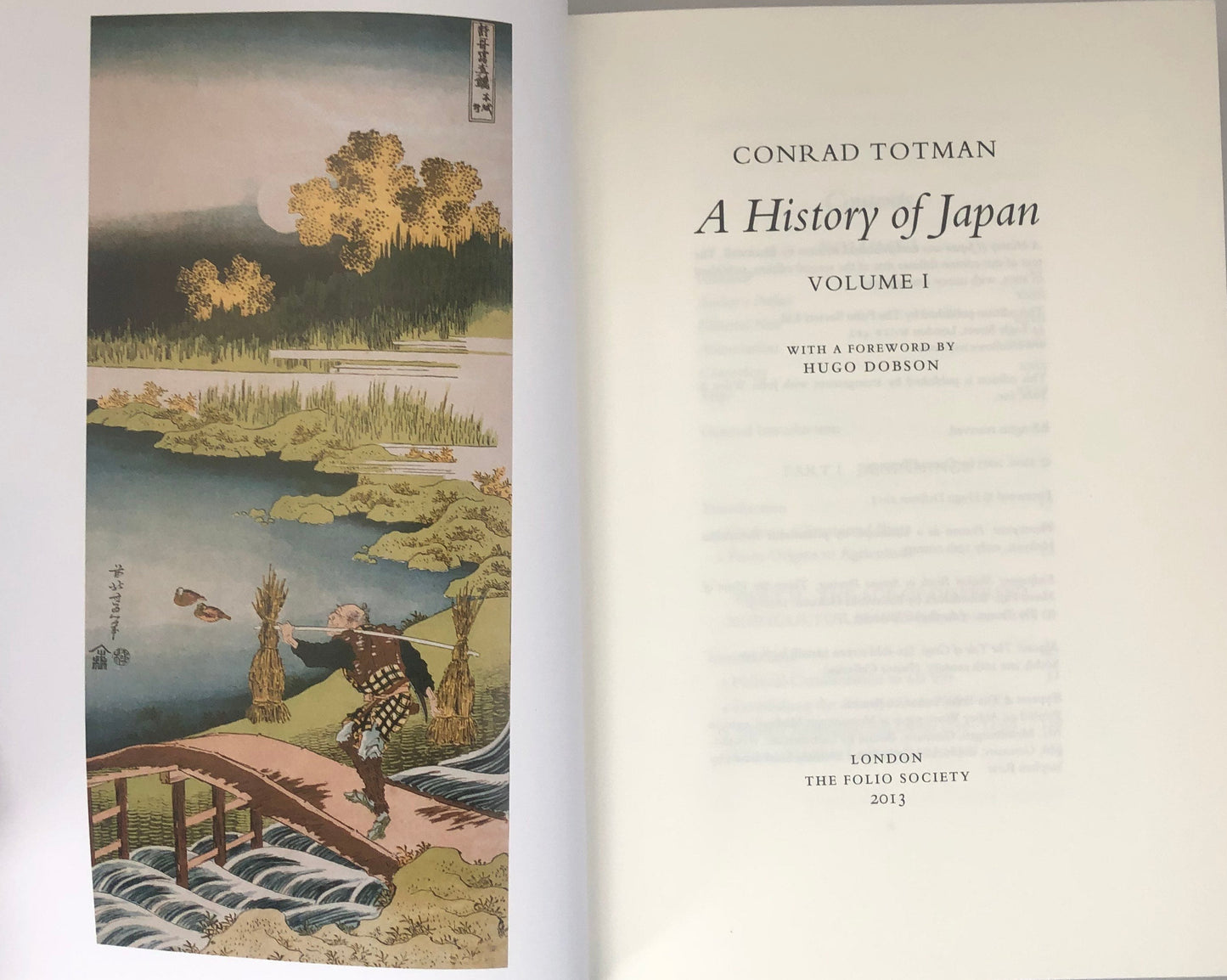 A History of Japan. Two-Volume Folio Society Edition