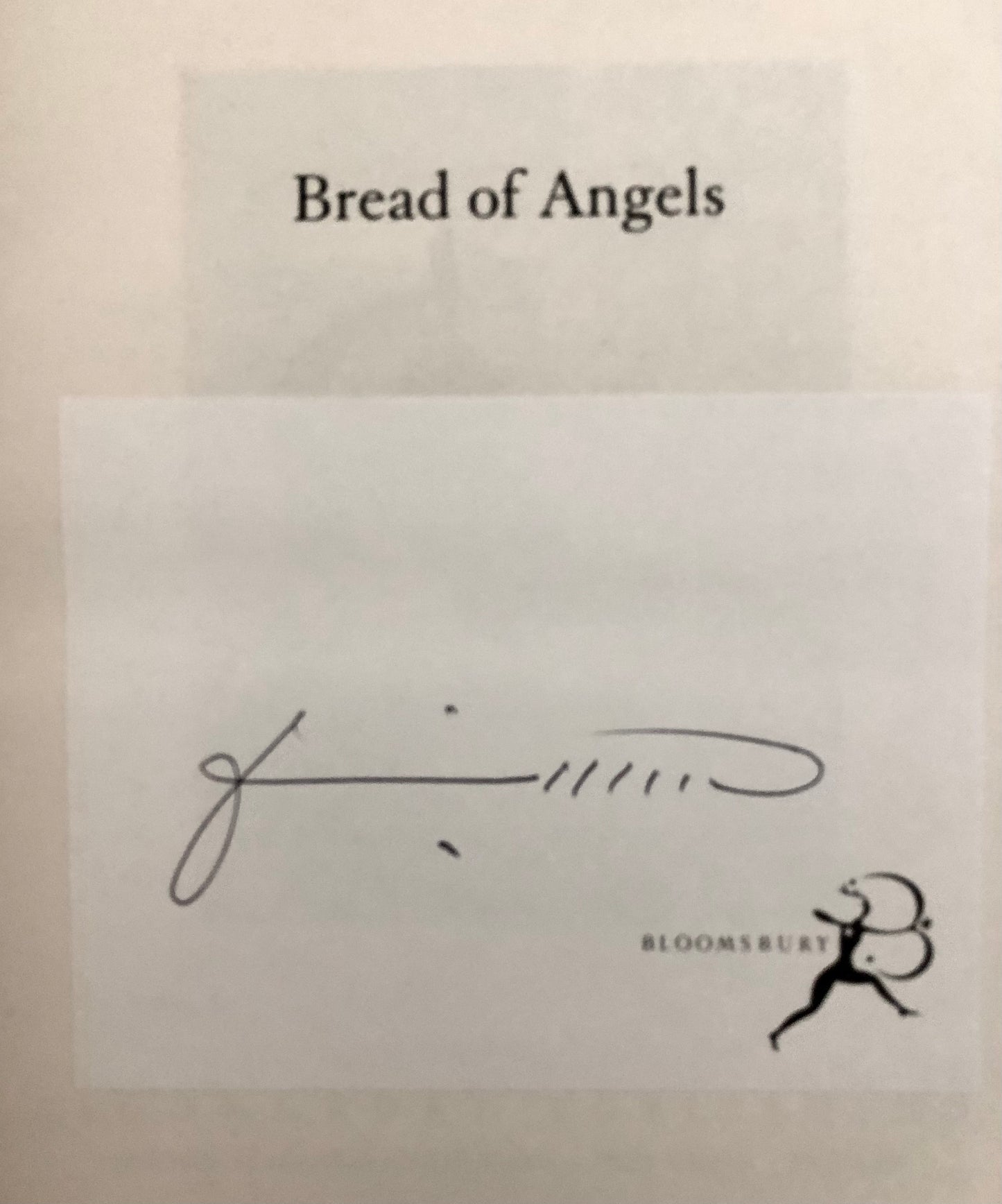 Patti Smith's autograph signature.
