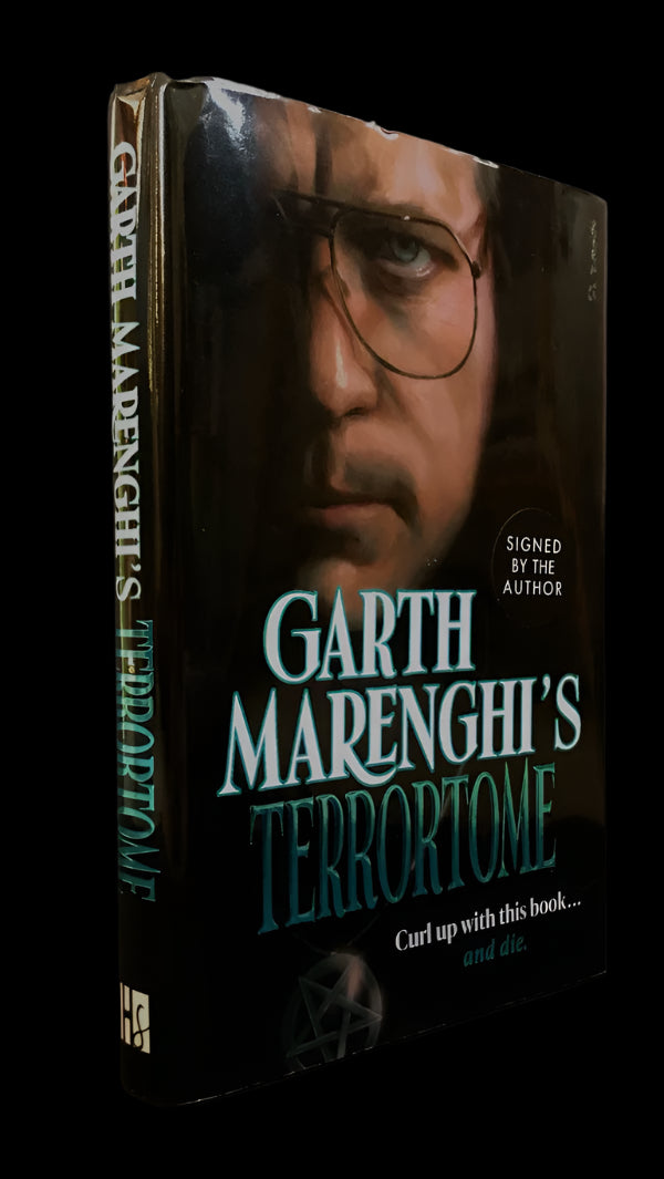 Garth Marenghi's TERRORTOME - First UK Printing, Signed