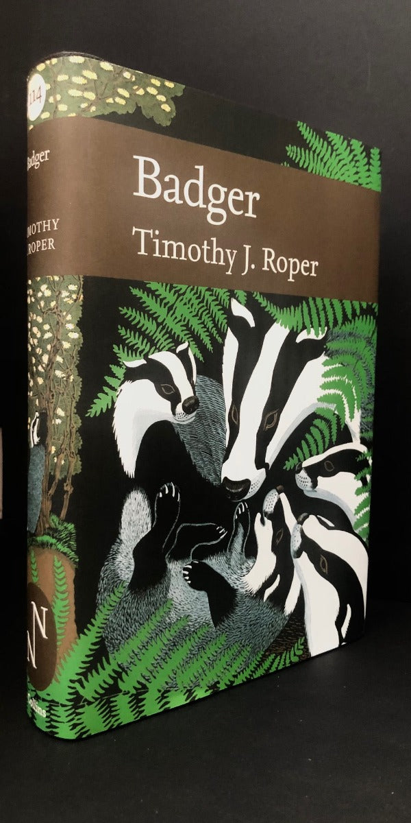 BADGER - New Naturalist No. 114. Leather-bound
