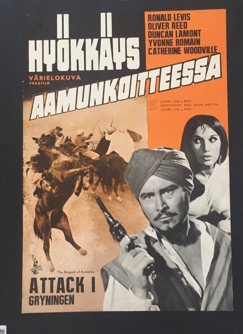 The Brigand of Kandahar - Vintage First Screening Movie Poster, 1965