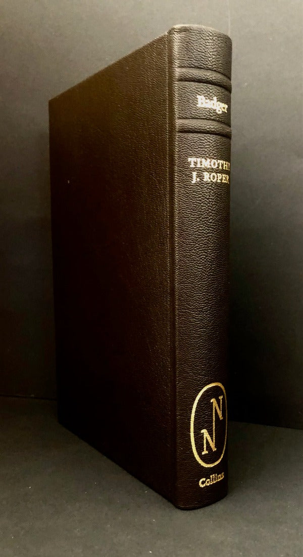 BADGER - New Naturalist No. 114. Leather-bound