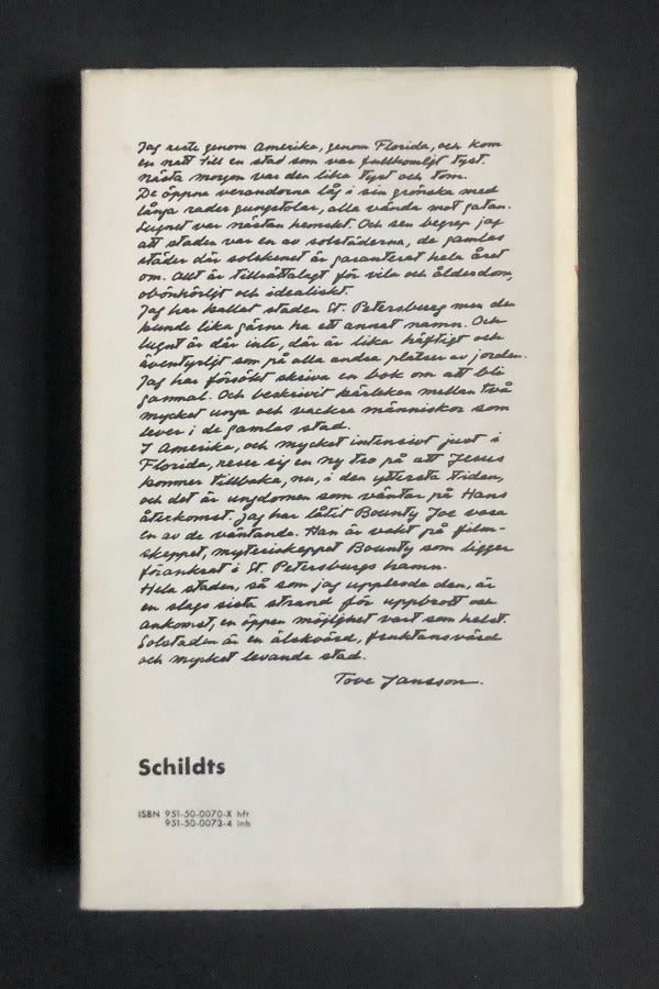 Tove Jansson - SOLSTADEN (Sun City) - First Printing, Signed