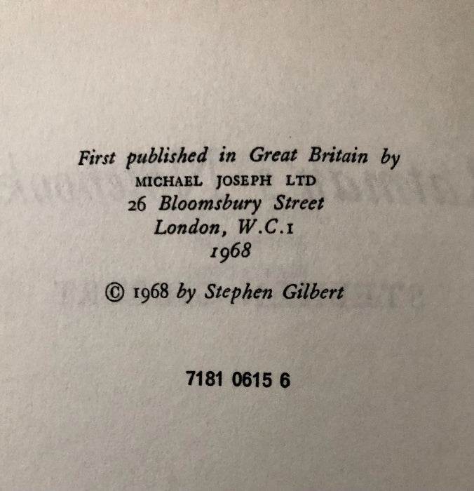 Stephen Gilbert - RATMAN'S NOTEBOOKS - First UK Edition - "Willard" Movie