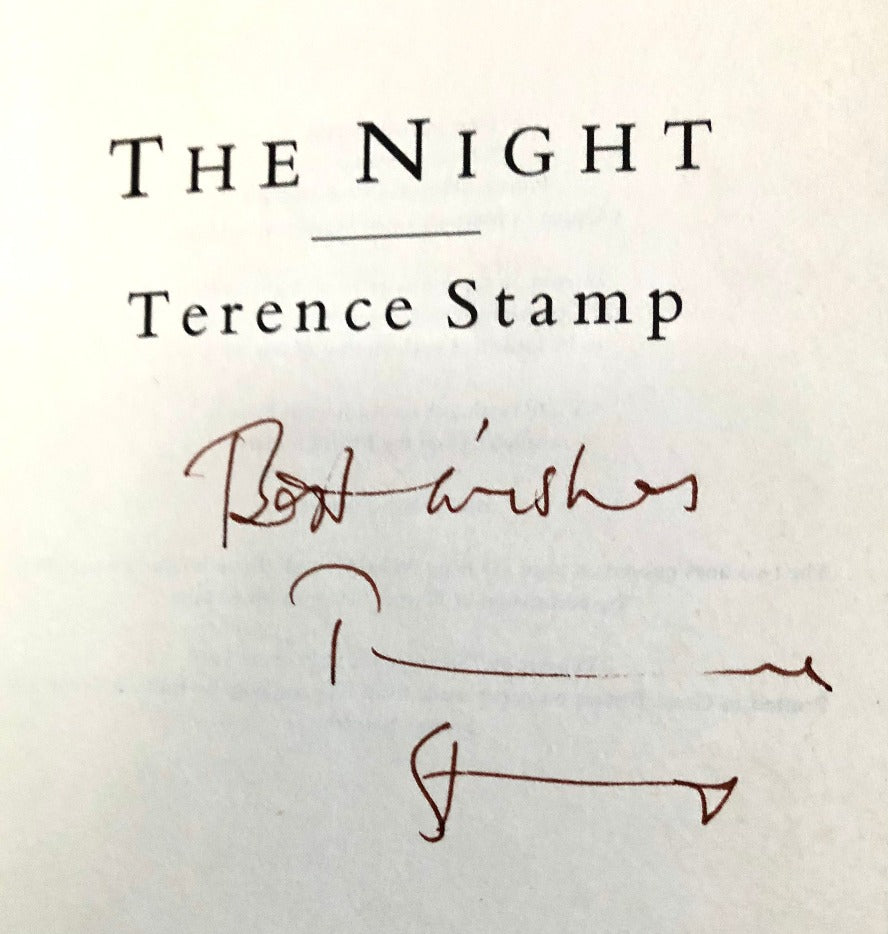 Terence Stamp - THE NIGHT - First UK Printing Signed/Inscribed