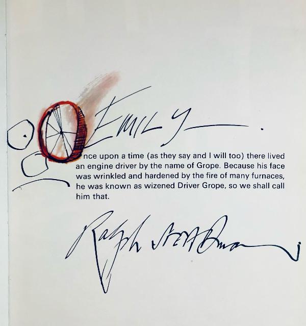 THE TALE OF DRIVER GROPE - Signed/Doodled by Ralph Steadman