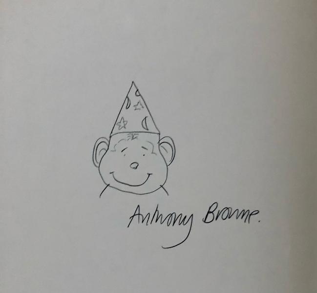 Anthony Browne - WILLY THE WIZARD - Signed with Original Drawing