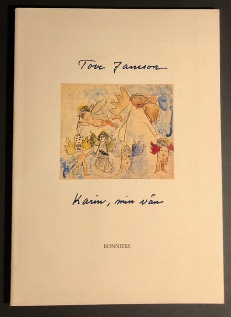 'Karin, min vän' by Tove Jansson, first edition, softcover