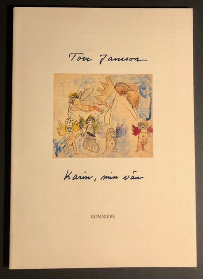 'Karin, min vän' by Tove Jansson, first edition, softcover
