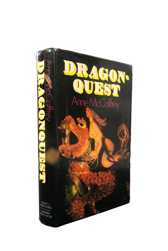 Dragonquest' by Anne McCaffrey, first British edition, 1973.