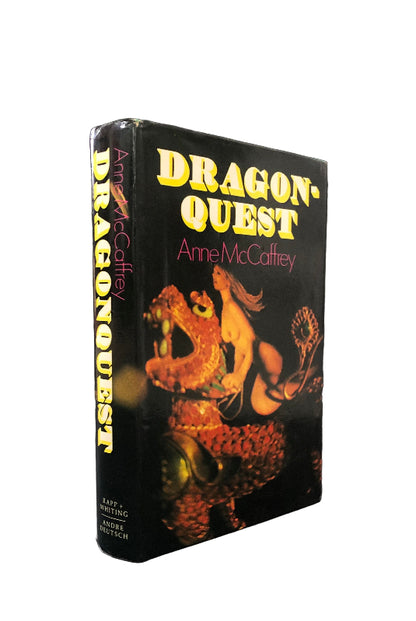Dragonquest' by Anne McCaffrey, first British edition, 1973.