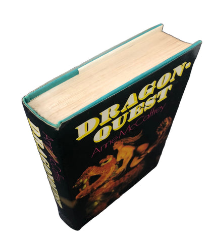 Dragonquest' by Anne McCaffrey, first British edition, 1973.