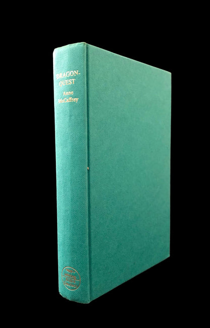 Dragonquest' by Anne McCaffrey, first British edition, 1973.