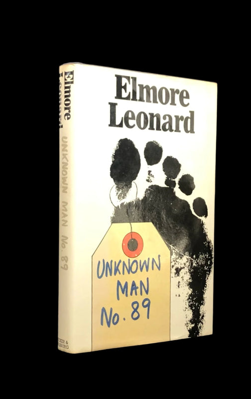 'Unknown Man No. 89' by Elmore Leonard, First UK edition