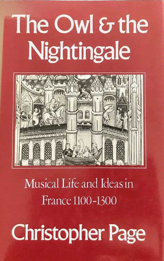 Book cover of 'The Owl & the Nightingale' by Christopher Page.