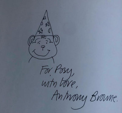 Anthony Browne - WILLY THE WIZARD - A Signed Presentation Copy with Original Drawing