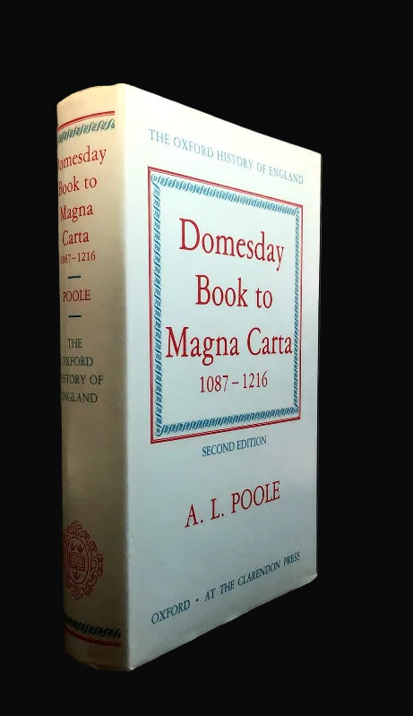Book titled 'Domesday Book to Magna Carta' by A.L. Poole