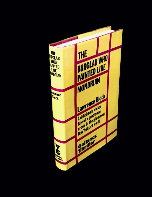 'The Burglar Who Painted Like Mondrian' by Lawrence Block, the rare UK first edition