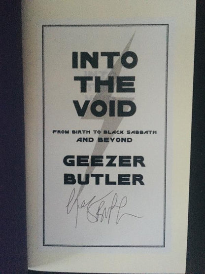 Geezer Butler - INTO THE VOID. From Birth to Black Sabbath and Beyond