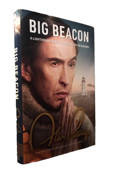 Alan Partridge/Steve Coogan. BIG BEACON - Signed.