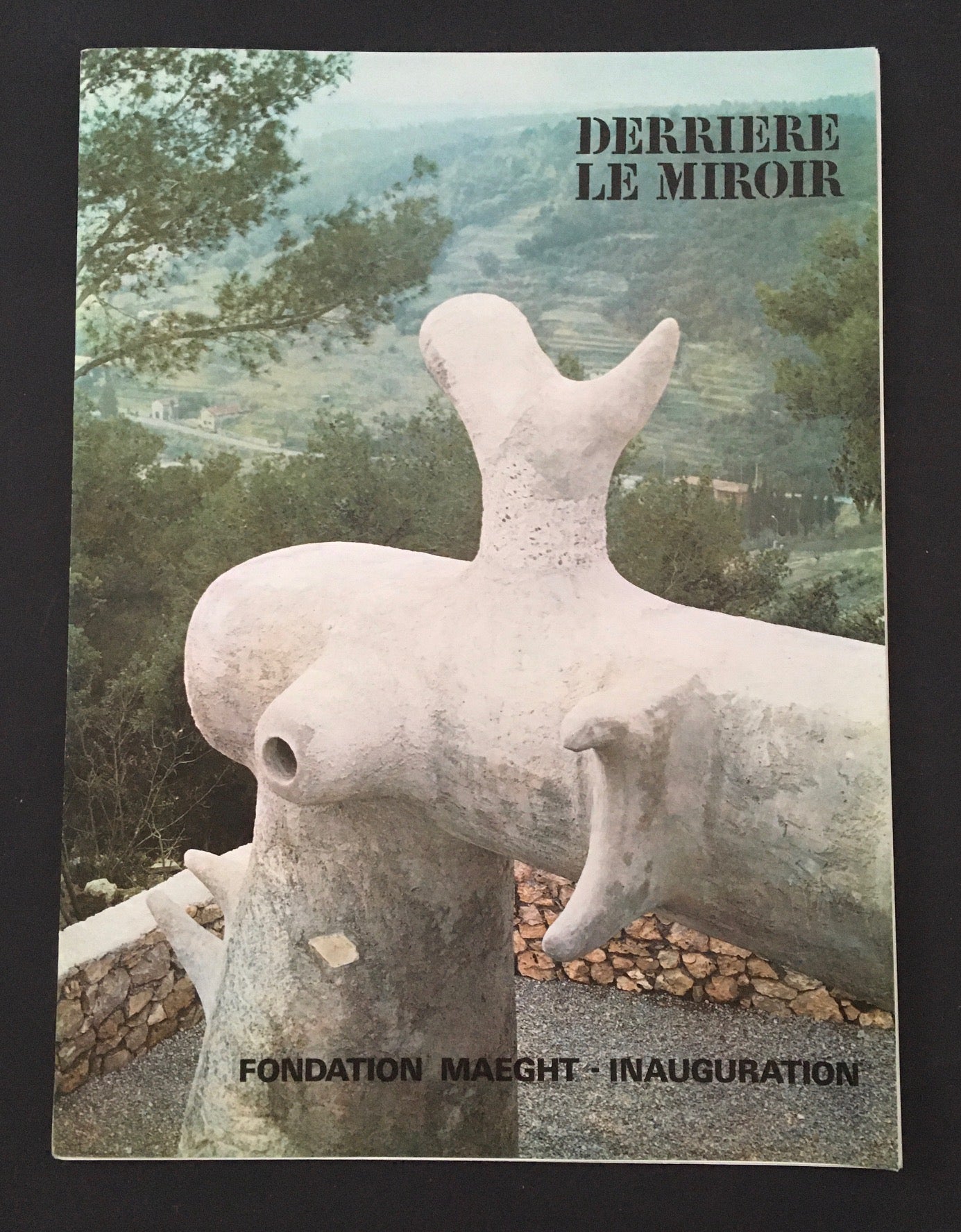Derrière le Miroir (DLM) No.155 - Fondation Maeght-Inauguration, 1965. With two original lithographs by Miró and Ubac
