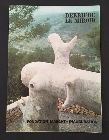 Derrière le Miroir (DLM) No.155 - Fondation Maeght-Inauguration, 1965. With two original lithographs by Miró and Ubac