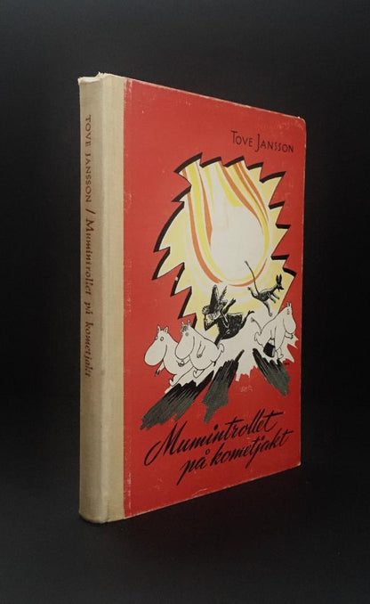 MUMINTROLLET PÅ KOMETJAKT,  Hand-Signed by Tove Jansson