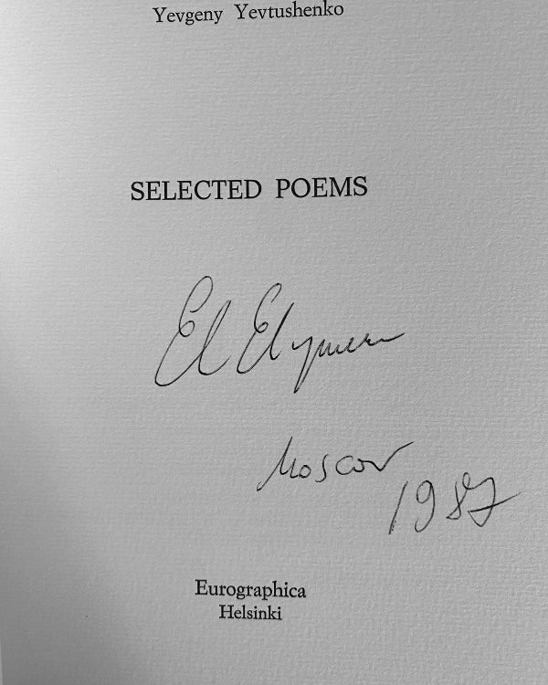 Yevtushenko, Yevgeny - Selected Poems