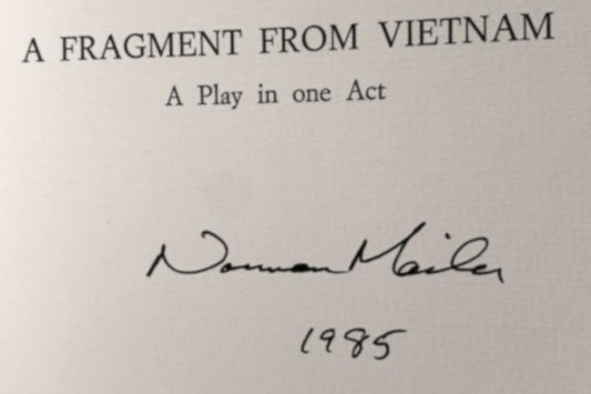 Norman Mailer -A Fragment From Vietnam