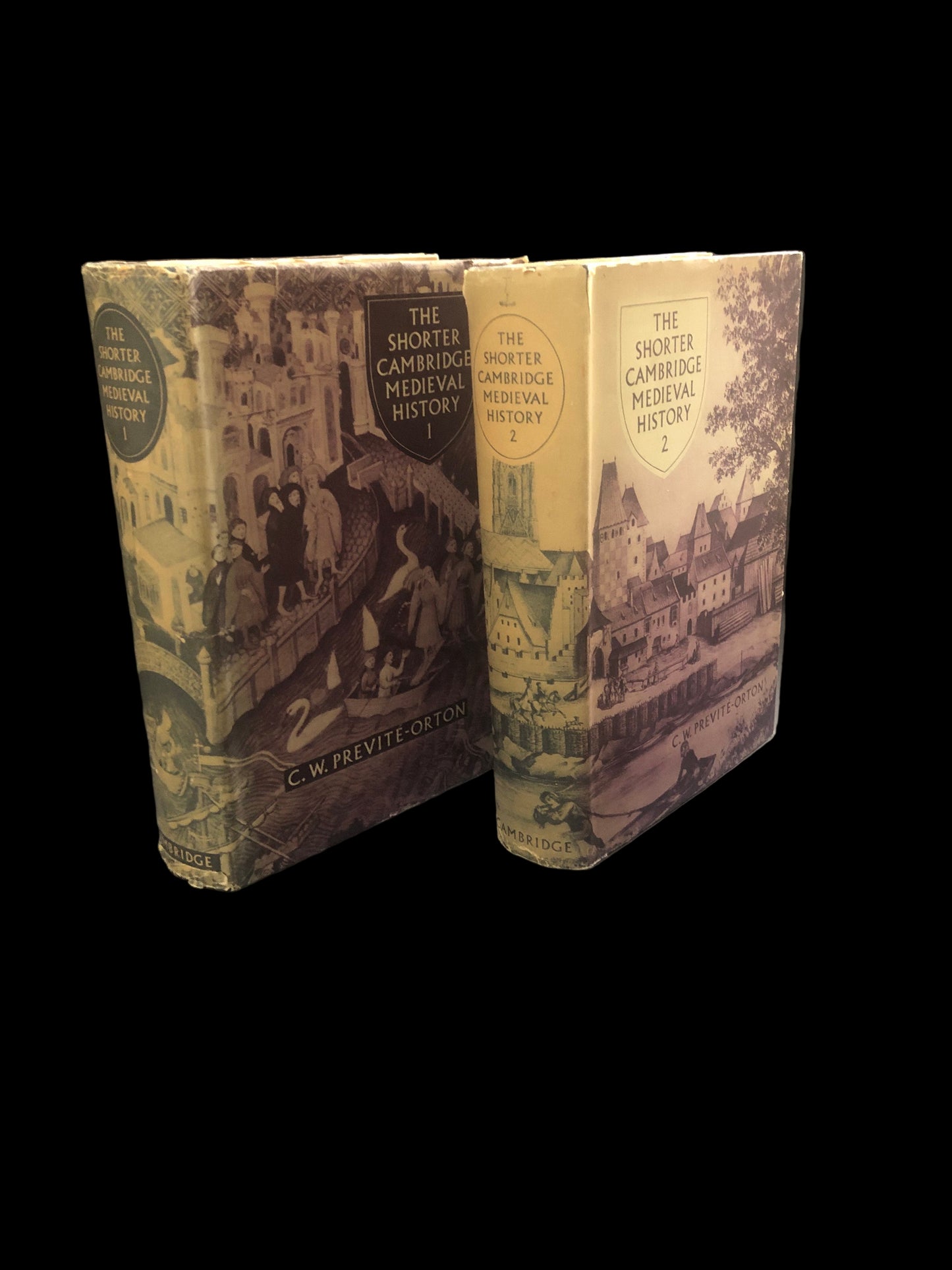 Two books titled 'The Shorter Cambridge Medieval History' 