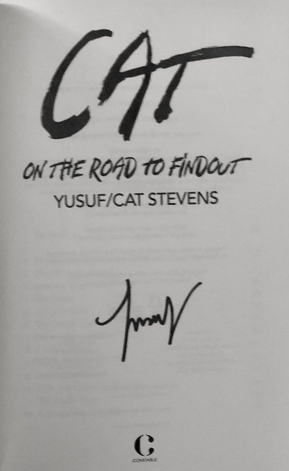 CAT STEVENS/YUSUF ISLAM - The Autobiography, Signed