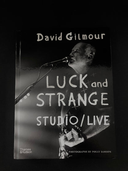'Luck and Strange Studio/Live' by David Gilmour signed by him and photographer Polly Samson