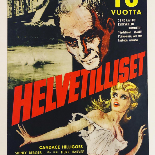 Movie Poster - Carnival of Souls - Finnish Cinema-Lobby Poster First Release 1962