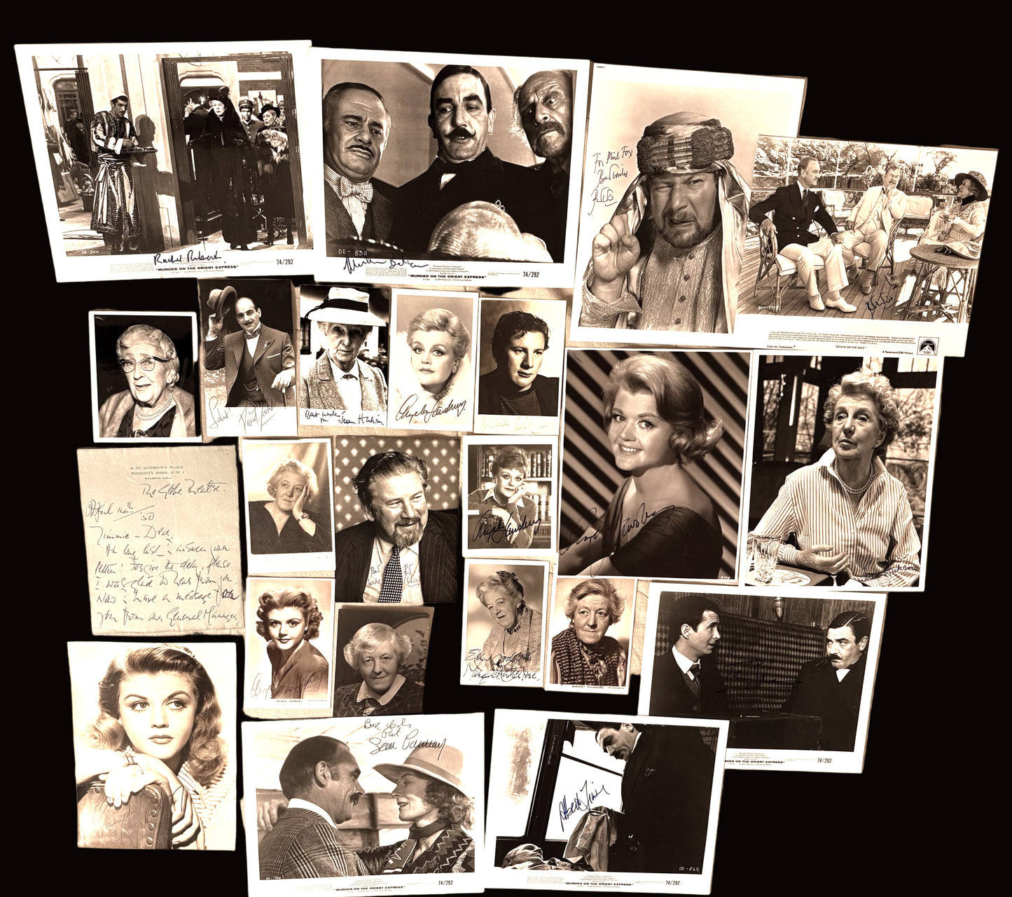 AGATHA CHRISTIE - An Extraordinary Archive of Signed Letters, Correspondence & Photographs