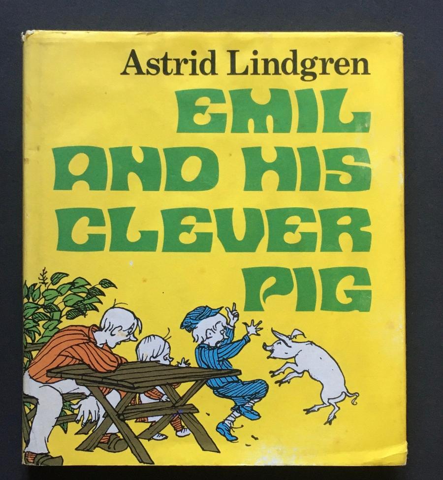 Astrid Lindgren - Emil and His Clever Pig - First UK Edition