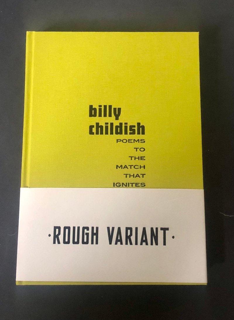 Billy Childish - Poems to a Match that Ignites - Deluxe Lettered Edition