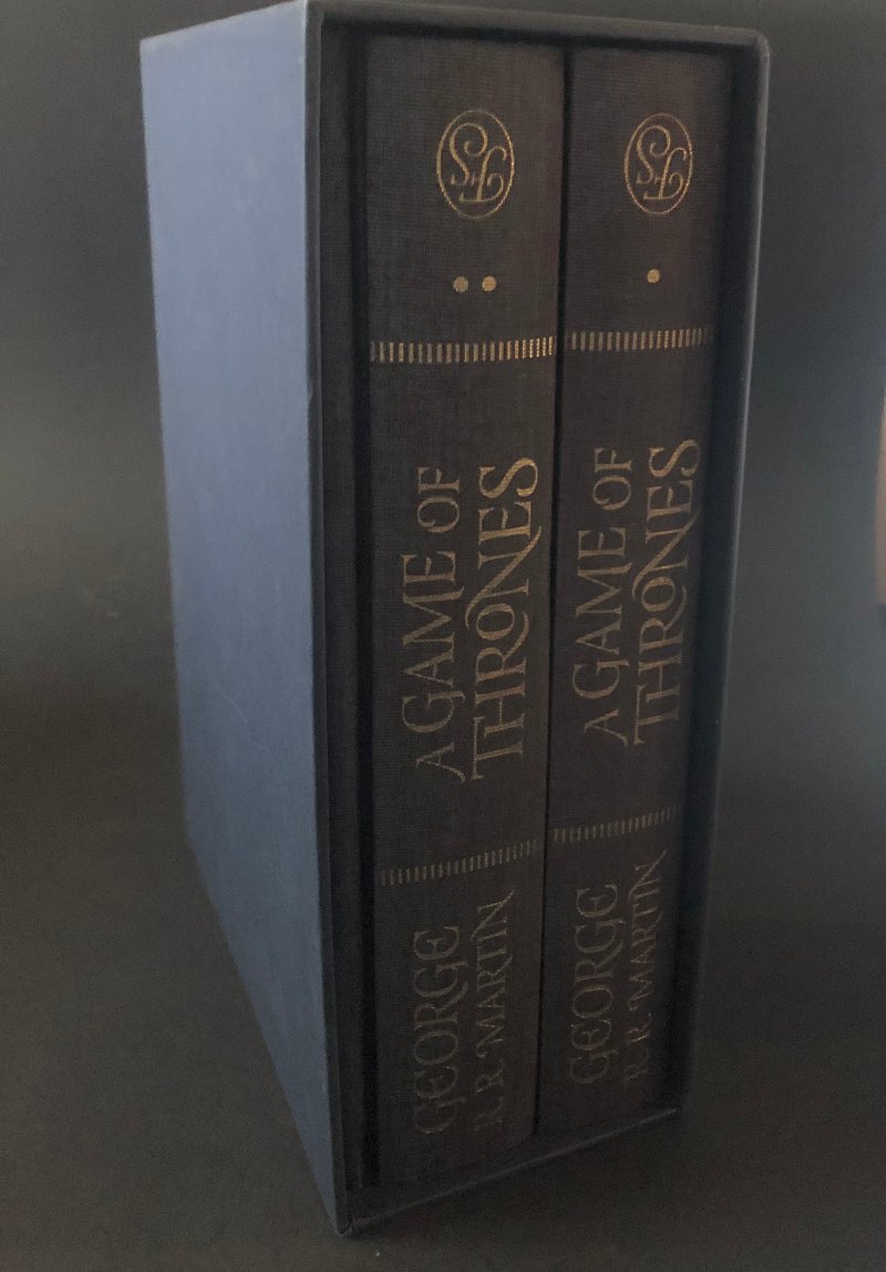 A Game of Thrones - 2 Volume Folio Society Edition