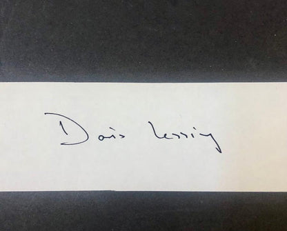 Doris Lessing - Briefing for a Descent into Hell - Autograph Signature